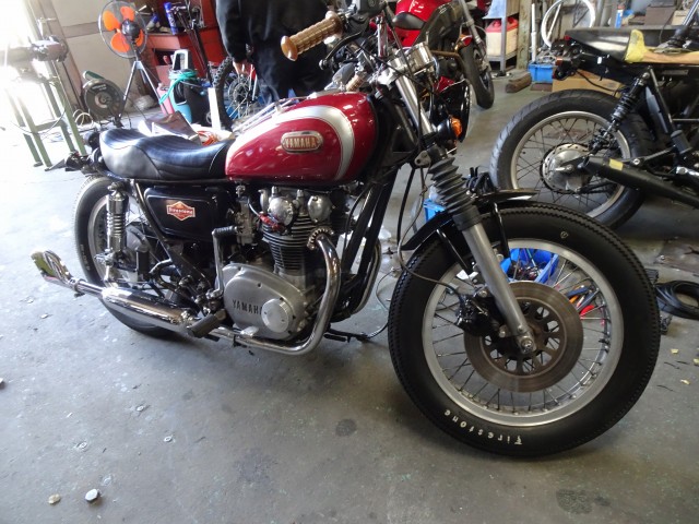XS650TM-RSキャブ修理