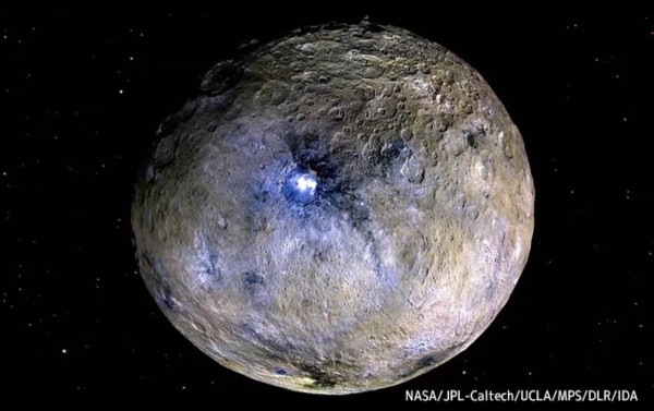 水が存在する新型の小惑星