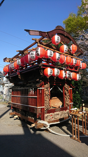 令和5年 小田原市田島 津島神社 例大祭 山車創建200年