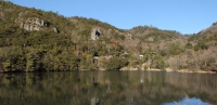 中山　護国寺と池